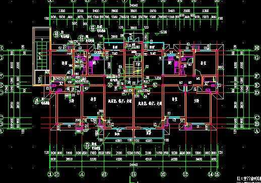 徽派现代建筑施工图免费下载 - 建筑户型平面图 - 土木工程网